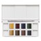 Winsor & Newton Cotman Watercolors - Pocket Set of 8, Landscape Colors, Half Pans